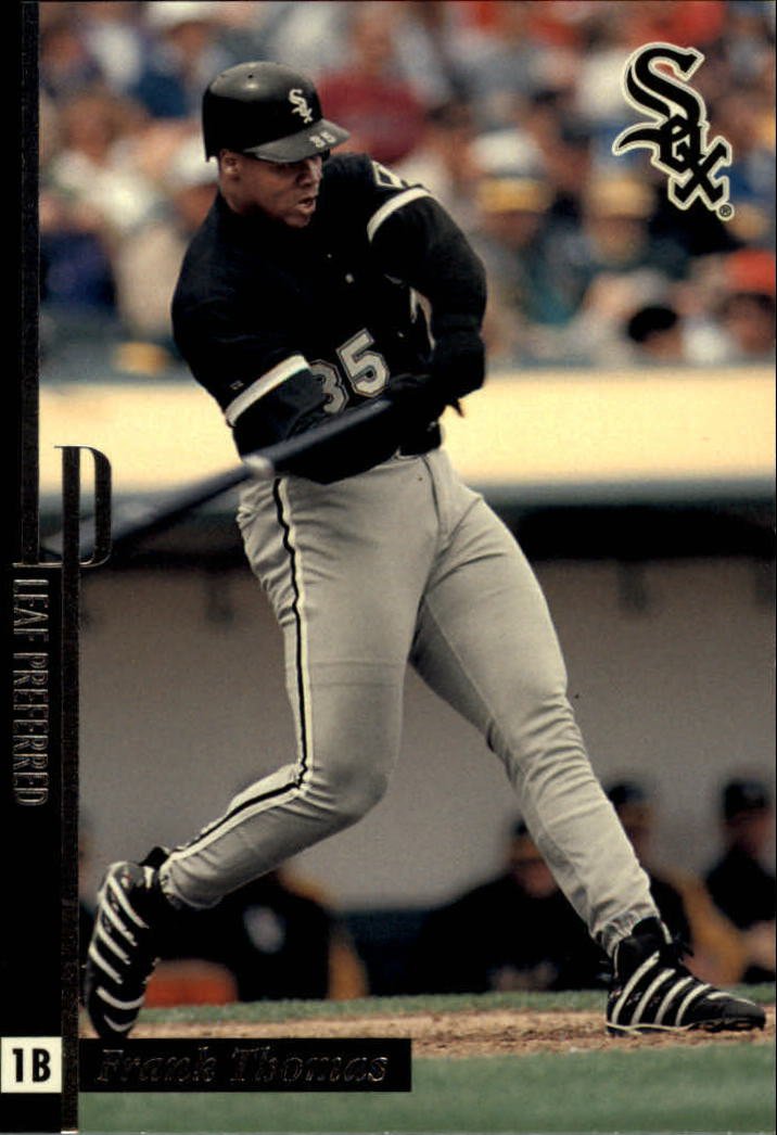 1996 Leaf Preferred 13 Frank Thomas