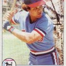 1979 Topps 369B Bump Wills COR Rangers