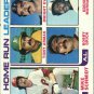 1982 Topps 162 Schmidt/Armas/Murray LL