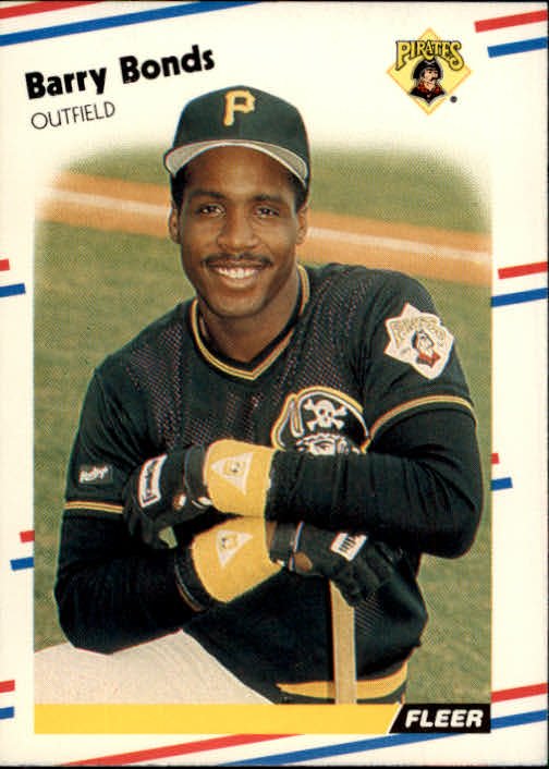 1988 Fleer 322 Barry Bonds
