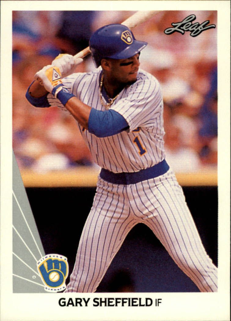 1990 Leaf 157 Gary Sheffield