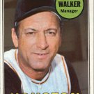1969 Topps #633 Harry Walker MG