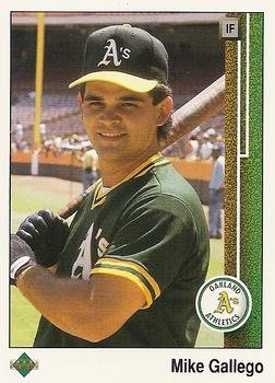 1989 Upper Deck 583B Mike Gallego COR
