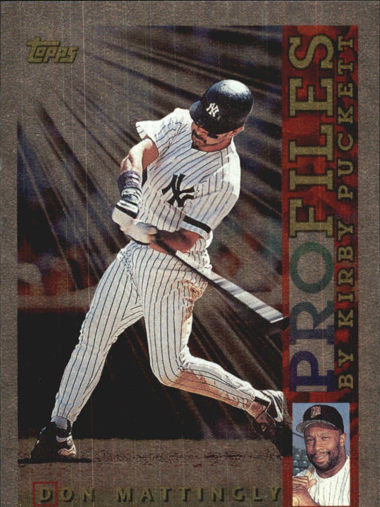 1996 Topps Profiles AL17 Don Mattingly