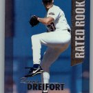 1997 Donruss Rated Rookies 28 Darren Dreifort