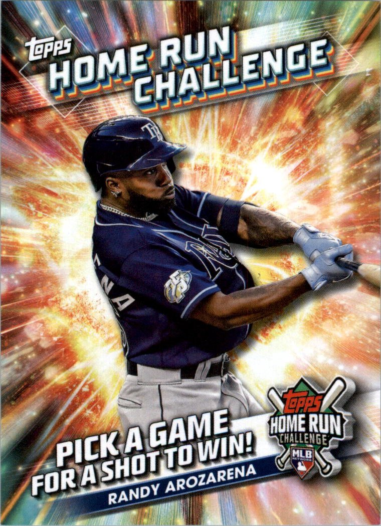 2024 Topps Home Run Challenge Code HRC25 Randy Arozarena