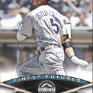 2011 Bowman Finest Futures FF22 Carlos Gonzalez