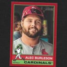 2025 Topps Heritage Red Border 98 Alec Burleson 2025 Topps Heritage Red Border 98 Alec Burleson