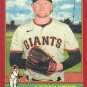 2025 Topps Heritage Red Border 423 Logan Webb