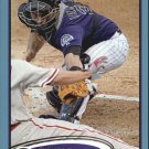 2012 Topps Wal-Mart Blue Border 21 Chris Iannetta