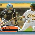 2012 Topps Wal-Mart Blue Border 27 John Buck