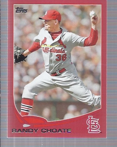2013 Topps Update Target Red Border US152 Randy Choate