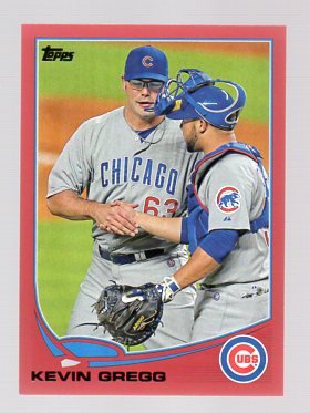 2013 Topps Update Target Red Border US166 Kevin Gregg