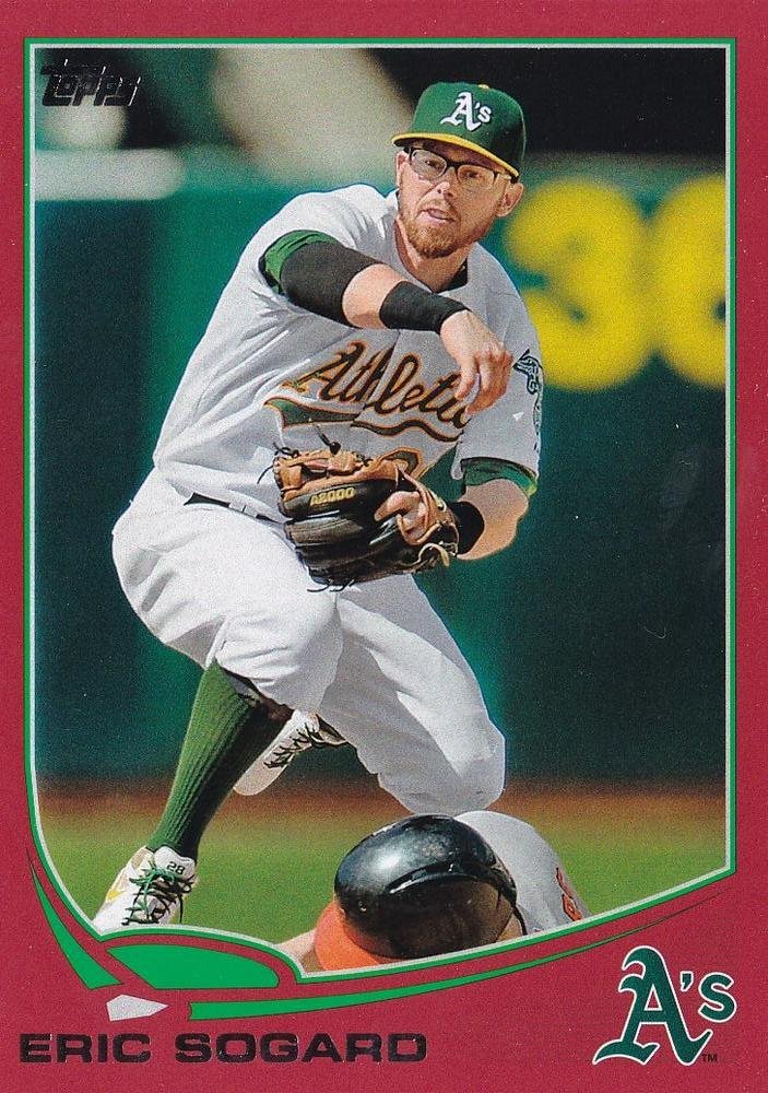 2013 Topps Update Target Red Border US328 Eric Sogard