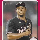 2024 Topps Heritage Red Border 16 Josiah Gray