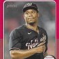 2024 Topps Heritage Red Border 16 Josiah Gray