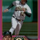 2023 Topps Chrome Update Pink Refractors USC185 Aledmys Diaz