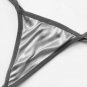 2pc Camisole Set with Thong Silver Color sizes M, L, XXL