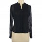 Sheer Midnight Black Blouse Fate size XS/S
