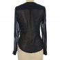 Sheer Midnight Black Blouse Fate size XS/S