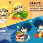 &atilde;��B3&atilde;��Naruto/Sasuke-Fan Art Anime Charm/Acrylic Keychain/Key ring