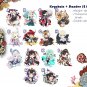 &atilde;��E&atilde;��Onmyoji-Fan Art Anime Charm/Acrylic Keychain/Key ring/Standee