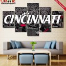 Cincinnati Bearcats Wall Art Painting Canvas Poster Print Decor Framed.