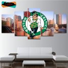 Boston Celtics Wall Art Painting On Canvas Framed Celtics Poster HD Basketball.