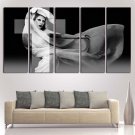 Lady Gaga Wall Art Painting On Canvas Decor Framed Poster Hd Print 5 Piece.