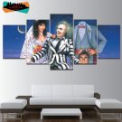 Beetlejuice Wall Art Painting On Canvas Print Poster Hd Home Decor Framed.