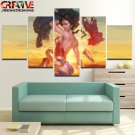 Wonder Woman Wall Art Home Decor Painting On Canvas Framed Print Poster HD.