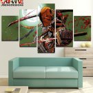 Deathstroke Wall Art Painting Canvas Dc Comics Home Decor Poster HD Framed.
