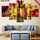 Randy Savage Painting Canvas Macho Man Poster WWF Wall Art Home Decor Print HD.