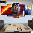 Dc Comics Superman Wall Art Painting On Canvas Poster HD Decor Framed.