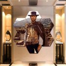 Clint Eastwood Wall Art Painting Canvas Poster Print Home Decor Hexagon 7 Panels