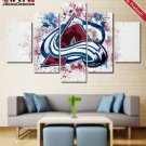 Colorado Avalanche Wall Art Home Decor Hockey Poster Print Painting On Canvas.