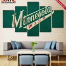Minnesota Wild Wall Art Home Decor Hockey Poster Print Painting On Canvas.