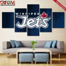 Winnipeg Jets Wall Art Home Decor Hockey Poster Print Painting On Canvas.