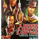 The Good The Bad And The Ugly Movie Poster Print HD Wall Art Home Decor Silk 27" x 40"