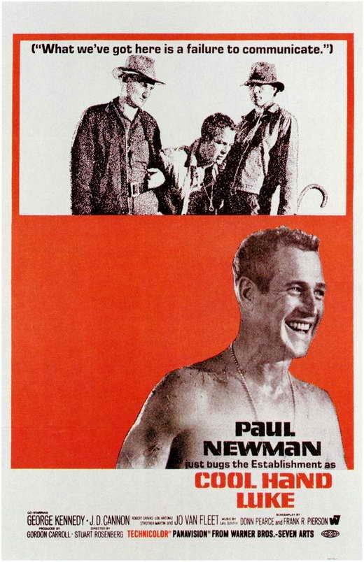 Cool Hand Luke Movie Poster Print HD Wall Art Home Decor Silk 27" x 40"