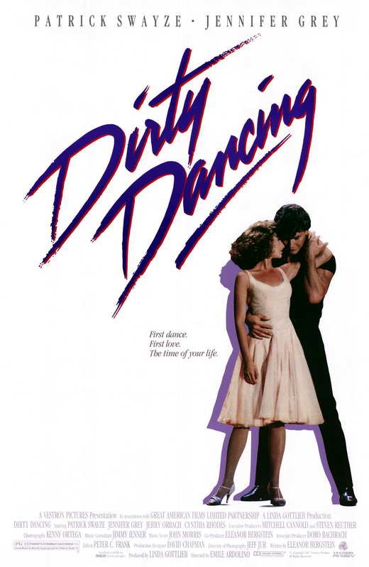 Dirty Dancing Movie Poster Print HD Wall Art Home Decor Silk 27" x 40"
