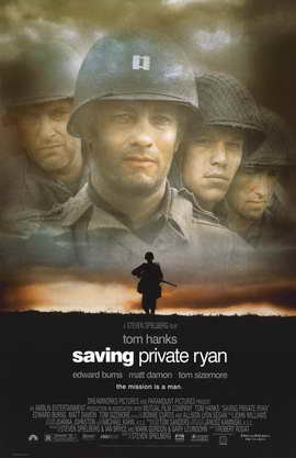 Saving Private Ryan Movie Poster Print HD Wall Art Home Decor Silk 27" x 40"