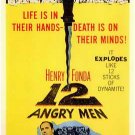 Twelve Angry Men Movie Poster Print HD Wall Art Home Decor Silk 27" x 40"