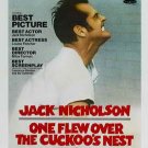 One Flew Over The Cuckoo's Nest Movie Poster Print HD Wall Art Home Decor Silk 27" x 40"