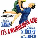It's a Wonderful Life Movie Poster Print HD Wall Art Home Decor Silk 27" x 40"