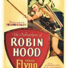 The Adventures of Robin Hood Movie Poster Print HD Wall Art Home Decor Silk 27" x 40"