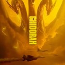 Godzilla King of the Monsters Movie Poster Print HD Wall Art Home Decor Silk 27" x 40"