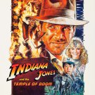 Indiana Jones and the Temple of Doom Movie Poster Print HD Wall Art Home Decor Silk 27" x 40"