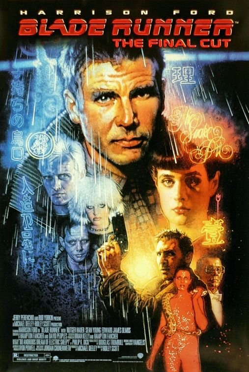 Blade Runner Movie Poster Print HD Wall Art Home Decor Silk 27" x 40"