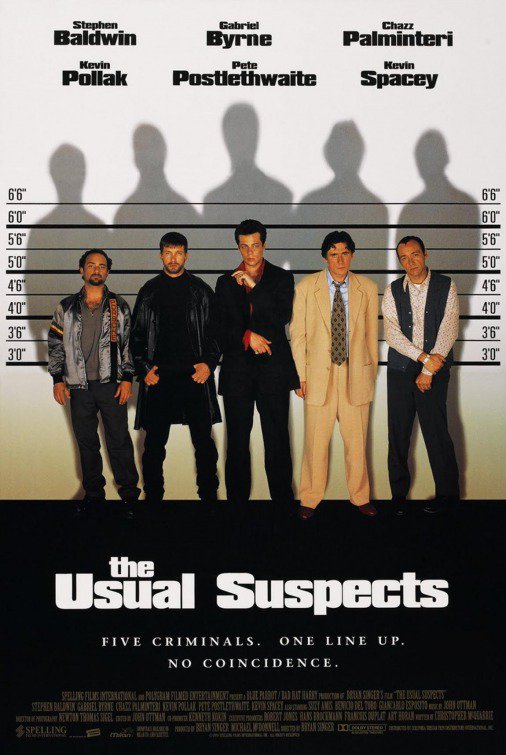The Usual Suspects vie Poster Print HD Wall Art Home Decor Silk 27" x 40"